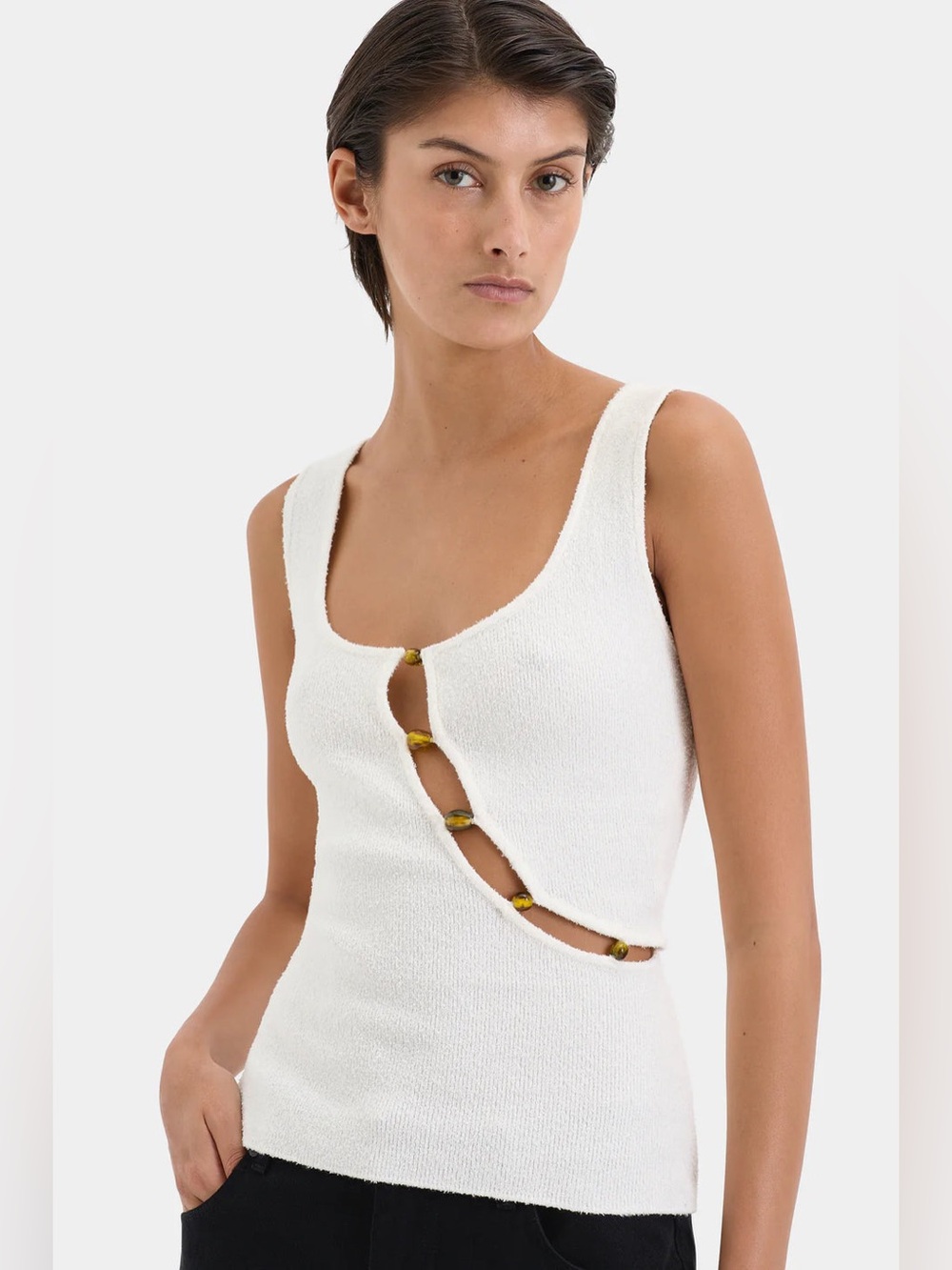 Sir the Label - CHIARA BEADED TANK